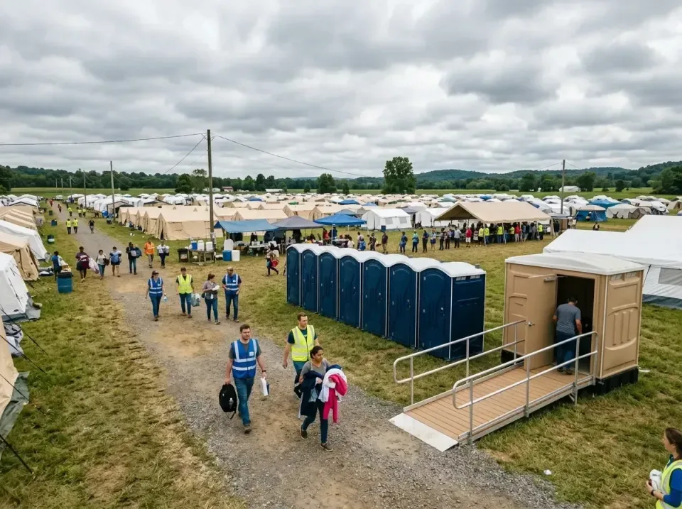 disaster-relief-camp-restrooms-010 — frequently asked questions, Dumpster & Portable Bathrooms Rental in Mount Sterling, IL